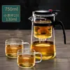 Tetera con Infusor de Té al por Mayor para Uso Doméstico, Tetera con Separación de Té y Agua, Preparador de Té Perezoso Integrado, Multifuncional