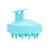 Cepillo para Champú de Silicona Suave Wanmei Salón de Belleza Hogar Masajeador Cepillo para Champú Limpieza del Cuero Cabelludo Peine de Baño Herramienta de Peluquería