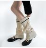 Meia-calça estilo vintage old money filha dourada vertical grain love meia-calça preguiçosa vertical grain layered metal button meias de panturrilha