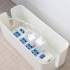 Caja de Gestión de Cables a Prueba de Polvo con Cubierta de Bambú Placa de Enchufe Caja de Almacenamiento Caja Organizadora de Cables
