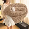 Manta de Lã de Coral Inverno Plus Veludo Espessada Tafetá Fleece Manta de Dormitório Manta de Sofá Quente e Confortável para Escritório Manta de Sesta