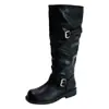 Botas Chelsea de salto grosso retrô para mulheres, outono e inverno, camurça, plataforma impermeável, sola grossa, estilo britânico, botas ajustadas para pessoas baixinhas