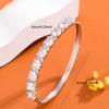 Pulsera Europea y Americana de Nueva Moda de Lujo Ligero Elegante Colorida de Zirconia Ins Nicho de Alta Gama Pulsera de Diamantes Coloridos Pulsera para Mujer
