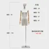 Mannequins estilo coreano suportes para vitrine de loja de roupas femininas de comprimento médio manequim de corpo inteiro para loja de roupas mesa humana manequim de loja de roupas