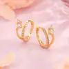 2026 Novo Estilo Punhos de Orelha com Zircônia e Diamantes Dupla Camada, Versátil e Luxo Leve, Acessórios de Orelha Diários Femininos Exquisitos e Modernos
