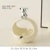Cinzeiro atacado em estilo creme personalizado decoração moderna para sala de estar enfeites de escritório nórdicos