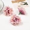 Flor de Nenúfar Simulada de 5.5 cm, Cabeza de Flor, Corona de Flores Hecha a Mano para Manualidades, Adorno para el Cabello Hanfu, Corona de Flores para Sombrero de Paja, Accesorios de Decoración de Bodas