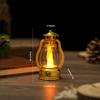 Lámpara de Aceite Pequeña Electrónica LED Lámpara de Viento Luz de Vela Electrónica Adornos Decorativos Creativos para Fiestas Navideñas Luz de Noche de Ambiente