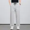 Maple House Roupa Masculina / Nova Coleção Primavera/Verão: Estilo Streetwear Americano, Leve, Respirável, Caimento Solto, Perna Reta, Calça Casual de Linho Tencel