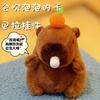 Adorable Capibara Inflable Burbuja Descompresión Capibara Llavero Divertido Colgante Mochila Colgante Juguete Infantil Regalo