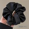Versión Coreana Lindo Crema Dulce Niña Liga para el Cabello, Scrunchie de Lazo Estilo Mori, Cuerda para el Cabello de Cola de Caballo Sobredimensionada de Alta Gama