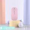Ratón Inalámbrico Listo para Usar del Fabricante, Silencioso y Recargable, Adecuado para Teléfonos Móviles y Tabletas, Ratón Óptico Bluetooth Ergonómico