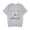 Comercio Exterior Verano Manga Corta Una Pieza Circundante Código Europeo Transfronterizo Más Vendido Jersey Estampado Camisetas de Manga Corta para Hombre y Mujer