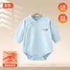 Roupas para Bebê Recém-Nascido Jingqi Outono e Inverno Térmico Lã Quente Macacão de Manga Longa Roupa de Inverno