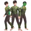 Cosplay do Hulk para Halloween Infantil Vingadores Hulk Fantasia de Show Fantasia para Apresentação Escolar