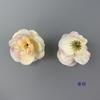 Pintura a Óleo Simulada Rosa Grampo de Cabelo DIY Adorno de Cabeça Rosa Flor Phoenix Cauda Retro Francês Ornamento Decorativo Fotografia Escandinava