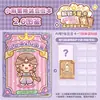 Livro de Adesivos para Vestir Mochi Pequeno Livro 2 Decoração de Menina Livro de Vestir Desenho Animado Fofo Artesanal DIY Adesivo para Vestir Pintura