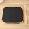 Cesto de Roupas Sujas Quarto com Saco Interno com Tampa Dobrável Bambu e Madeira Cesto de Armazenamento de Roupas Sujas Banheiro Cesto Grande de Roupas Sujas
