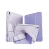 Fivela em Z acrílico transparente, compartimento para caneta lateral, adesivo adequado para capa protetora de iPad pro11 com compartimento para caneta air4/5 Apple