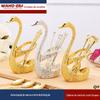 Conjunto de Garfo e Colher Pequenos Nórdicos Domésticos Transfronteiriço Garfo de Frutas Criativo Colher Celebridade da Internet Garfo de Sobremesa Bolo Moda Metal