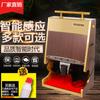 Máquina Automática para Lustrar Zapatos de Hotel Eléctrica de Acero Inoxidable Máquina Automática de Inducción Pequeña Comercial para Lustrar Zapatos