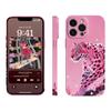 Modelo de Comercio Exterior Funda de Teléfono con Estampado de Leopardo para Apple 18 Pro, Funda Protectora Ligera de Película de Cobertura Total al por Mayor iPhone 15