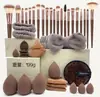 Set de Herramientas de Belleza 40/20 Piezas Kit Completo de Maquillaje para Lavado Facial, Xiyin Temu Dropshipping