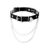 Corrente de Perna Punk Sexy Estilo Escuro Influenciador Ins Acessório de Perna Lolita Gótico Bondage Erótico Corrente de Coxa de Luxo