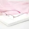 Muzuo Nuevo Marco de Gafas Retro de Titanio Puro Tendencia Rostro Pequeño Celebridad de Internet Caliente Ultraligero Miopía