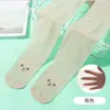 Calcetines de baile para niños para verano, ultradelgados, antideslizantes, calcetines blancos de grado profesional para práctica para niñas