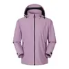 Chaqueta personalizada de una sola capa para hombres y mujeres, chaqueta con capucha ligera y transpirable, conjunto de una sola pieza, ropa de montañismo para exteriores a prueba de viento y resistente al agua