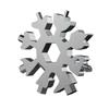 Ferramenta Multifuncional de Chave de Floco de Neve Douyin Aço Ferramenta Octogonal Interna Hexagonal Leve Portátil 18 em 1 Mini Chave Universal