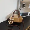Bolso Boston de color block de moda para mujer, nueva colección 2026, gran capacidad, versátil para el trabajo, bolso de hombro, bolso de mano