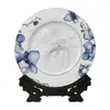Prato Cerâmico Comemorativo de Jingdezhen Personalizado Celebração de Aniversário de Universidade Prato Comemorativo de Aposentadoria Celebração Prato de Suspensão Promocional Corporativo