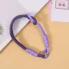 Cordão personalizado da moda para celular, pingente de bolsa de bichinho de pelúcia customizado, cordão de corda trançada colorido, acessório de chaveiro