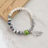 Pulseira de Cerâmica Jingdezhen Pequeno Golfinho Fresco Pulseira para Namorada Joias Estudante Contas Barraca Suprimento Ao Vivo Atacado