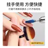Cepillo Removedor de Polvo para Uñas Cepillo para Polvo Cepillo Anillo Cepillo Limpiador de Pelusa de Uñas Cepillo Anillo Cepillo de Cerdas Suaves Herramienta