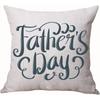 Venta Caliente Transfronteriza Nuevas Frases para el Día del Padre Elementos de Regalo para el Día del Padre Funda de Almohada Funda de Almohada Material de Lino