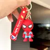 Chaveiros de Super-Heróis em Desenho Animado Transfronteiriços, Mercadorias de Barraca em Formato de Anel, Pequenos Artigos para Mochilas Escolares de Estudantes, Pequenos Presentes para Parques de Diversão no Atacado