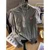 Camiseta de manga larga para mujer, cuello redondo, hombro normal, 100% algodón, nueva moda 2026, top elegante de color café, camiseta básica para otoño