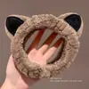 Lindos accesorios de diadema de alta gama para niños, antideslizantes, diseñados para frentes altas, diademas de moda para niñas, diademas de dibujos animados, adornos para el cabello