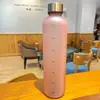 Taza de Agua de Plástico con Popote de Gran Capacidad para Estudiantes Hombres y Mujeres Estilo Coreano Taza ins Alto Valor Estético Verano Portátil Linda Botella de Agua