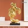 Pequena Escultura de Vênus de Milo Ornamento de Resina Decoração Nórdica para Sala de Estar, Gabinete de TV, Gabinete de Vinho