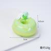 Pegatinas de refrigerador de dona de simulación de alto rebote de PU decoración creativa para el hogar comida de simulación juego postre