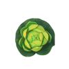 Flor de loto artificial, hoja de loto, estanque, paisaje decorativo, flor artificial, loto acuático, pecera, accesorios de plástico flotantes en el agua.