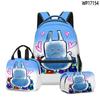 Set de Tres Piezas Transfronterizo Roblox Forsaken Gubby Mochila Escolar, Mochila, Lonchera, Estuche