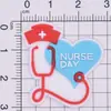 Nova Série de Cuidados Médicos Patch Macio de PVC Capa de Celular Chaveiro Material DIY Feito à Mão Patch Decorativo