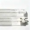 Tubo de lámpara de calentamiento infrarrojo de onda corta, lámpara de calentamiento infrarrojo de tubo doble con recubrimiento blanco, lámpara infrarroja de tubo doble con recubrimiento dorado, lámpara IR