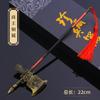 Fengshen Romance Cine y Televisión Alrededor Lista de Fengshen Comerciantes Wang Jian con Vaina Arma Metálica Juguete Modelo de Aleación Adornos 22CM