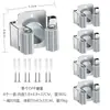 Soporte de mopa transfronterizo, acero inoxidable, estante de mopa sin taladro, clip de herramienta de almacenamiento para mopa y escoba, accesorio de baño montado en la pared